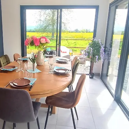 Maison Neuve Proche Avec Parking Gratuit Et Prive A 5 Min Du Musee De La Batterie De Merville Gonneville-en-Auge