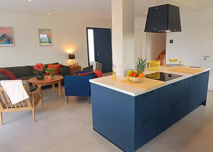 Maison Neuve Proche Avec Parking Gratuit Et Prive A 5 Min Du Musee De La Batterie De Merville * Gonneville-en-Auge