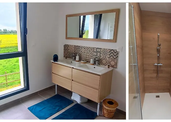 Casa de Férias Maison Neuve Proche Avec Parking Gratuit Et Privé à 5 Min Du Musée De La Batterie De Merville