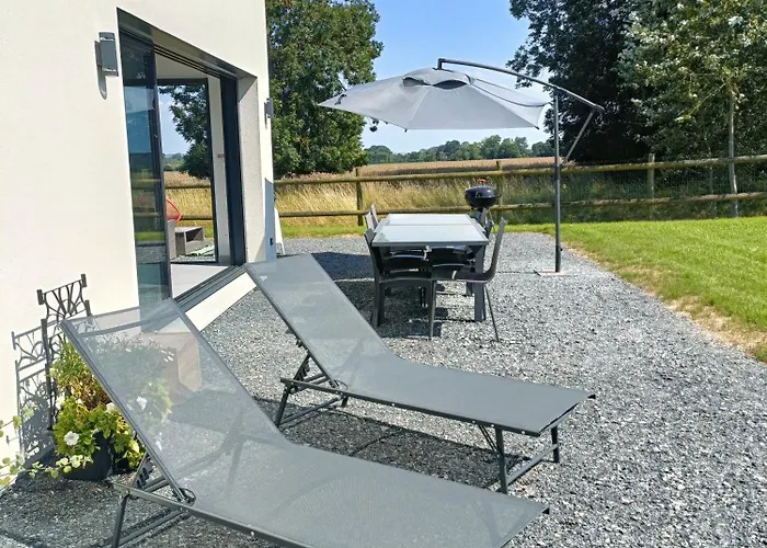 Maison Neuve Proche Avec Parking Gratuit Et Privé à 5 Min Du Musée De La Batterie De Merville * Gonneville-en-Auge